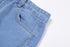 High Waist Slim Straight Pants Ripped Casual Jeans - ROUTINE FASHION